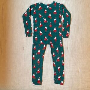 GAP Kids Pajama Set with Santa Design
